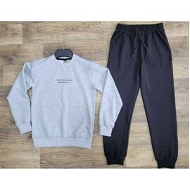 Костюм дитячий спортивний на хлопчика 290-2 l.grey р.8-12 "iBamBino" недорого оптом від прямого постачальника