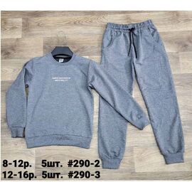 Костюм дитячий спортивний на хлопчика 290-3 grey р.12-16 "iBamBino" недорого оптом від прямого постачальника