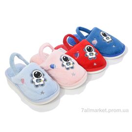 Фотография Тапки детские домашние Весна/осень HC7 mix (12 пар р.24-29) "Deshman" недорого оптом от прямого поставщика