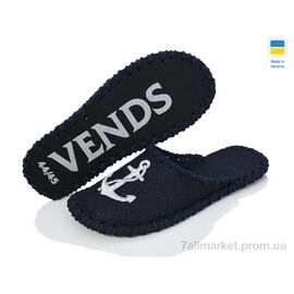 Тапки чоловічі домашні Весна/осінь 334M синій (9 пар р.40-45) "Active" недорого оптом від прямого постачальника