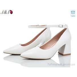 Фотография Туфли женские стильные Весна/осень QQ3ABA4-3 (8 пар р.36-41) "Aba" недорого оптом от прямого поставщика