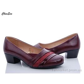 Фотография Туфли женские стильные Весна/осень 8324C-4 (8 пар р.36-41) "Chunsen" недорого оптом от прямого поставщика