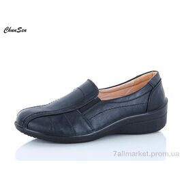 Фотография Туфли женские стильные Весна/осень 57103-1 (8 пар р.37-42) "Chunsen" недорого оптом от прямого поставщика