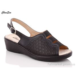 Фотография Босоножки женские летние Лето B215-1 (8 пар р.37-42) "Chunsen" недорого оптом от прямого поставщика