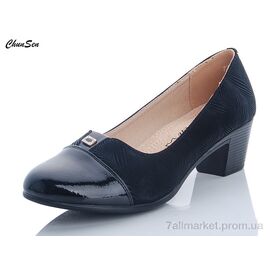 Фотография Туфли женские стильные Весна/осень 7261-9 (8 пар р.36-41) "Chunsen" недорого оптом от прямого поставщика