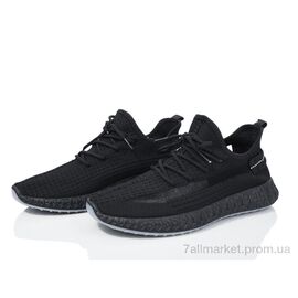 Кросівки чоловічі модні Літо 20-823 black (8 пар р.40-45) "Violeta" недорого оптом від прямого постачальника