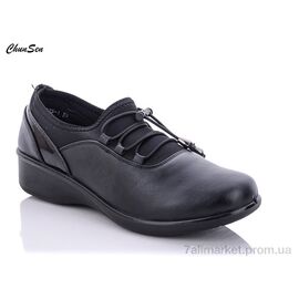 Фотография Туфли женские стильные Весна/осень 57235-1 (8 пар р.37-42) "Chunsen" недорого оптом от прямого поставщика