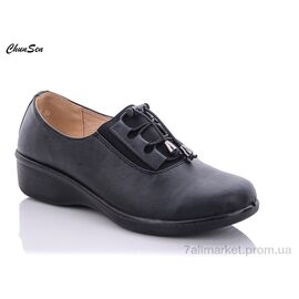 Фотография Туфли женские стильные Весна/осень 57236-1 (8 пар р.37-42) "Chunsen" недорого оптом от прямого поставщика