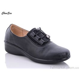 Фотография Туфли женские стильные Весна/осень 57236D-1 (6 пар р.41-43) "Chunsen" недорого оптом от прямого поставщика