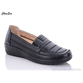 Фотография Туфли женские стильные Весна/осень B02-1 (8 пар р.37-42) "Chunsen" недорого оптом от прямого поставщика