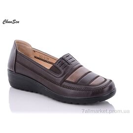 Фотография Туфли женские стильные Весна/осень B02-2 (8 пар р.37-_42) "Chunsen" недорого оптом от прямого поставщика