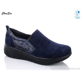 Фотография Туфли женские стильные Весна/осень 57501 -11 (8 пар р.37-42) "Chunsen" недорого оптом от прямого поставщика