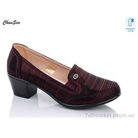 Фотография Туфли женские стильные Весна/осень 7236-4 (8 пар р.36-41) "Chunsen" недорого оптом от прямого поставщика