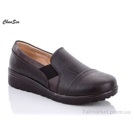 Фотография Туфли женские стильные Весна/осень 57157-8 (8 пар р.37-42) "Chunsen" недорого оптом от прямого поставщика