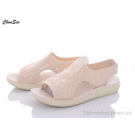 Фотография Босоножки женские летние Лето D09-7 (8 пар р.37-43) "Chunsen" недорого оптом от прямого поставщика