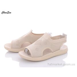 Фотография Босоножки женские летние Лето D13-7 (8 пар р.37-42) "Chunsen" недорого оптом от прямого поставщика