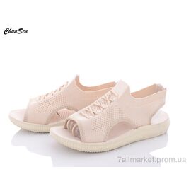 Фотография Босоножки женские летние Лето D06-7 (8 пар р.37-43) "Chunsen" недорого оптом от прямого поставщика