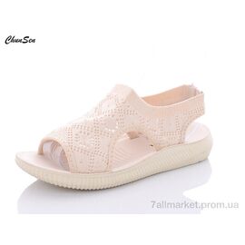 Фотография Босоножки женские летние Лето D10-7 (8 пар р.37-42) "Chunsen" недорого оптом от прямого поставщика