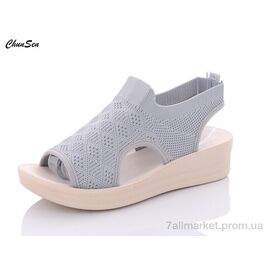 Фотография Босоножки женские летние Лето D16-2 (8 пар р.36-41) "Chunsen" недорого оптом от прямого поставщика