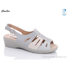 Фотография Босоножки женские летние Лето B228-5 (8 пар р.37-42) "Chunsen" недорого оптом от прямого поставщика