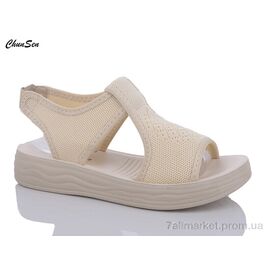 Фотография Босоножки женские летние Лето D21-7 (8 пар р.37-42) "Chunsen" недорого оптом от прямого поставщика