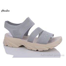 Фотография Босоножки женские летние Лето D19-2 (8 пар р.36-41) "Chunsen" недорого оптом от прямого поставщика