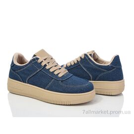 Фотография Кроссовки женские модные Весна/осень 20-1035-2 d.blue (8 пар р.36-41) "Violeta" недорого оптом от прямого поставщика