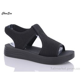 Фотография Босоножки женские летние Лето D21 (8 пар р.37-42) "Chunsen" недорого оптом от прямого поставщика