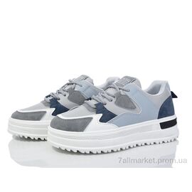 Кросівки жіночі модні Весна/осінь YB043-1 (8 пар р.36-41) "YiYi" недорого оптом від прямого постачальника