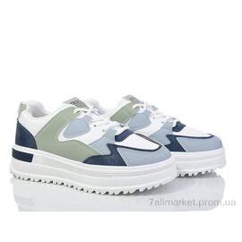 Кросівки жіночі модні Весна/осінь YB043-3 (8 пар р.36-41) "YiYi" недорого оптом від прямого постачальника