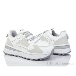 Кросівки жіночі модні Весна/осінь YB046-1 (8 пар р.36-41) "YiYi" недорого оптом від прямого постачальника