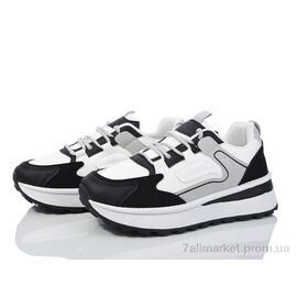 Кросівки жіночі модні Весна/осінь YB046-4 (8 пар р.36-41) "YiYi" недорого оптом від прямого постачальника