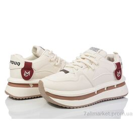 Кросівки жіночі модні Весна/осінь YB048-3 (8 пар р.36-41) "YiYi" недорого оптом від прямого постачальника