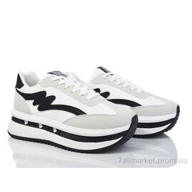 Кросівки жіночі модні Весна/осінь YB049-2 (8 пар р.36-41) "YiYi" недорого оптом від прямого постачальника