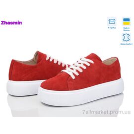 Фотография Туфли женские стильные Весна/осень 22 спил червоний з.б.під. (5 пар р.36-40) "Zhasmin" недорого оптом от прямого поставщика