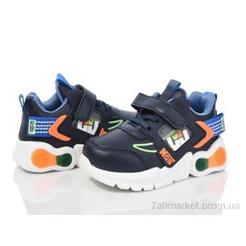 Фотография Кроссовки детские модные Весна/осень WM451-2 (8 пар р.23-28) "Ok Shoes" недорого оптом от прямого поставщика