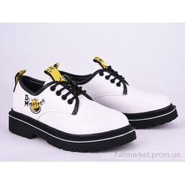 Фотография Туфли женские стильные Весна/осень 168-18 white (8 пар р.36-41) "Violeta" недорого оптом от прямого поставщика