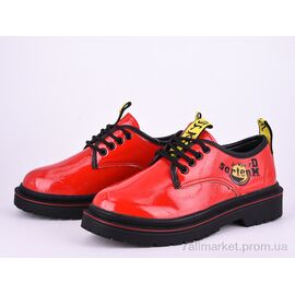 Фотография Туфли женские стильные Весна/осень 168-17 red (8 пар р.36-41) "Violeta" недорого оптом от прямого поставщика