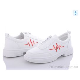 Туфлі жіночі стильні Весна/осінь 169-11 white (8 пар р.36-41) "Violeta" недорого оптом від прямого постачальника