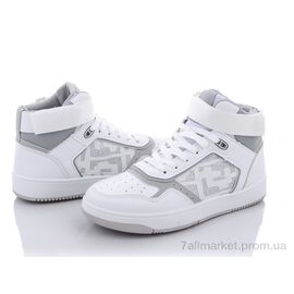 Фотография Кроссовки женские модные Весна/осень 20-903-2 white (8 пар р.36-41) "Violeta" недорого оптом от прямого поставщика