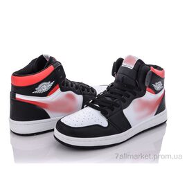 Кросівки чоловічі модні Весна/осінь 21009-4 black-white-red (8 пар р.41-46) "Violeta" недорого оптом від прямого постачальника