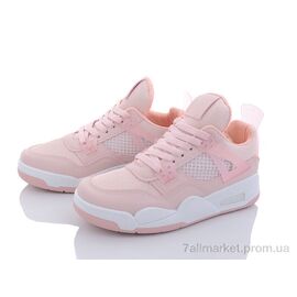 Фотография Кроссовки женские модные Весна/осень 143-24 pink (8 пар р.36-41) "Violeta" недорого оптом от прямого поставщика