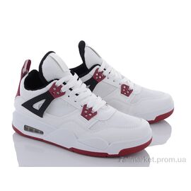 Фотография Кроссовки женские модные Весна/осень 143-24 white-red (8 пар р.36-41) "Violeta" недорого оптом от прямого поставщика