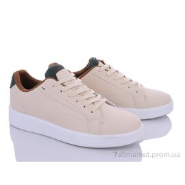 Кросівки чоловічі модні Весна/осінь 20-1000-2 beige-green (8 пар р.40-45) "Violeta" недорого оптом від прямого постачальника