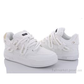 Фотография Кроссовки женские модные Весна/осень 149-33 all white (8 пар р.36-41) "Violeta" недорого оптом от прямого поставщика