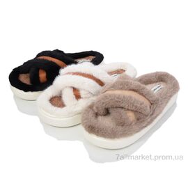 Тапки жіночі для будинку Весна/осінь MD9636 mix (24 пар р.36-41) "YZY" недорого оптом від прямого постачальника