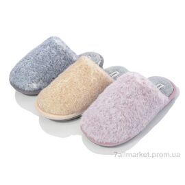 Фотография Тапки женские для дома Весна/осень MD9660 mix (24 пар р.36-41) "YZY" недорого оптом от прямого поставщика