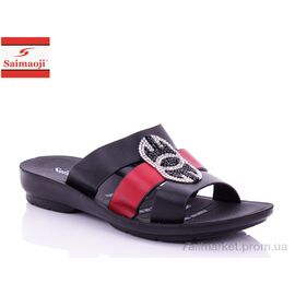 Фотография Шлепки женские облегченные Лето C76-6 (8 пар р.36-41) "Saimaoji" недорого оптом от прямого поставщика