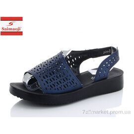 Фотография Босоножки женские летние Лето 2811-2 (8 пар р.36-41) "Saimaoji" недорого оптом от прямого поставщика