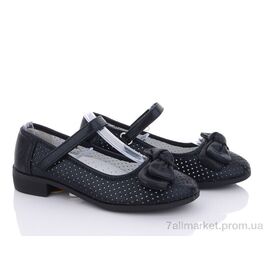Фотография Туфли детские удобные Лето D105 black (6 пар р.31-36) "Clibee" недорого оптом от прямого поставщика